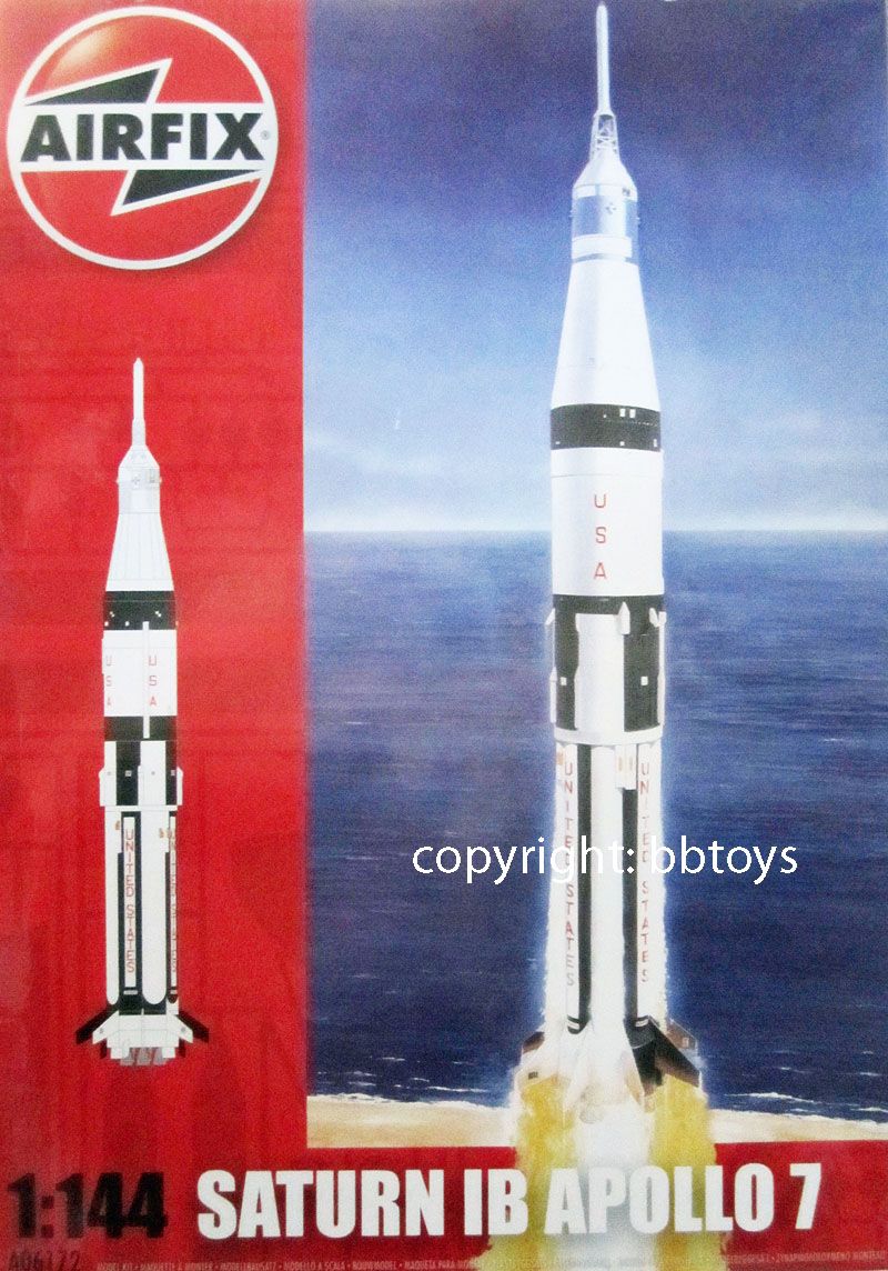 144 Airfix A06172 Rakete Saturn IB Apollo 7 NEU