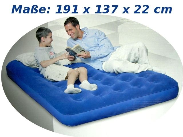 Gästebett   Reisebett   XXL Luftmatratze   Luftbett 191 x 137