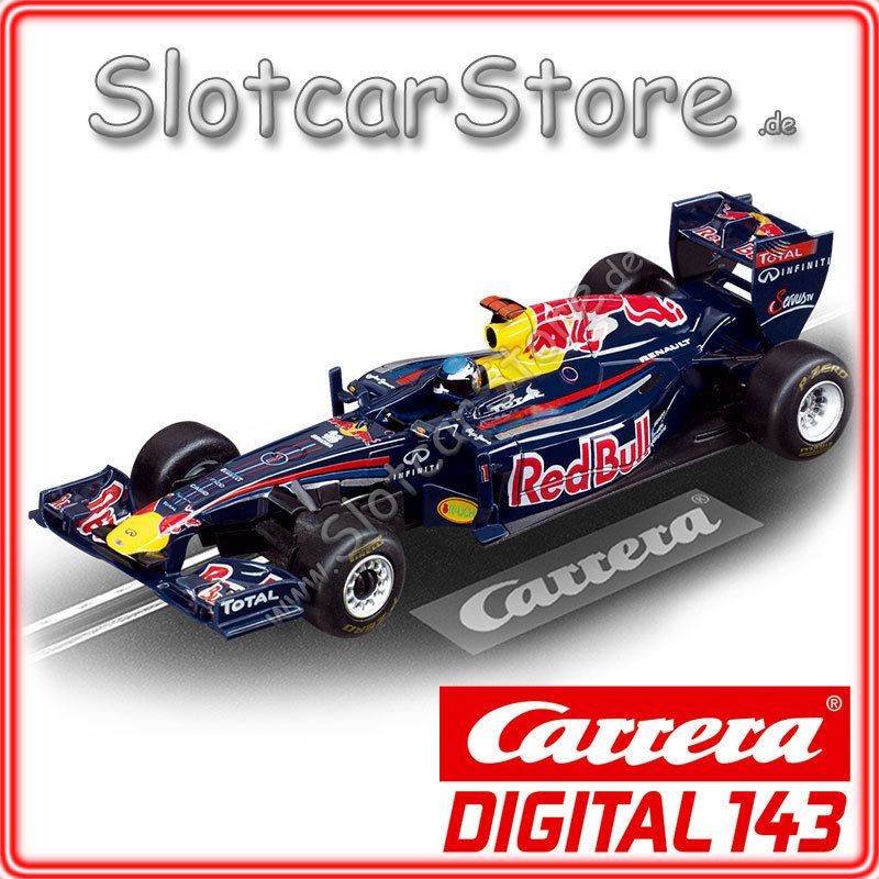 Carrera DIGITAL 143 Formel 1 RedBull RB7 Sebastian Vettel, No.1