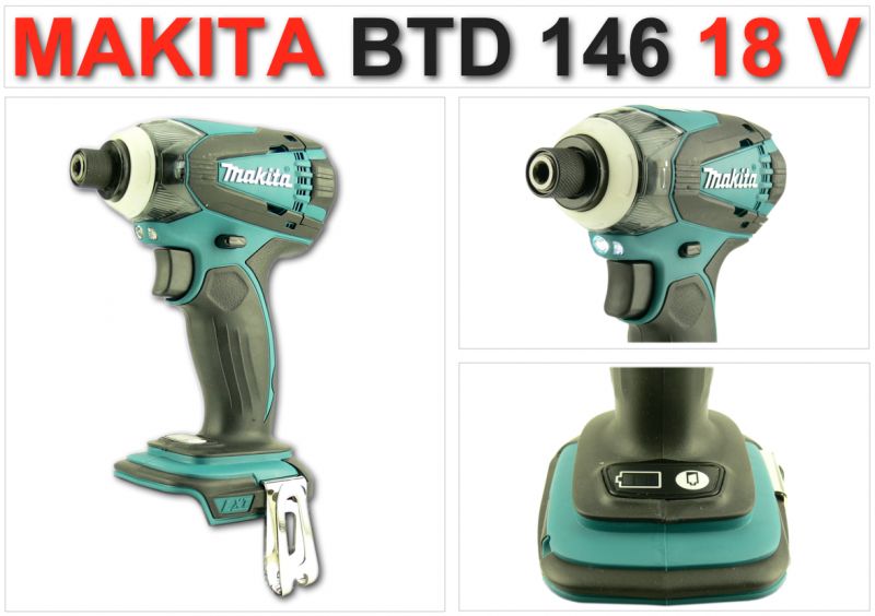 Makita BTD 146 18V Li ion Akku Schlagschrauber Solo   nur das Gerät