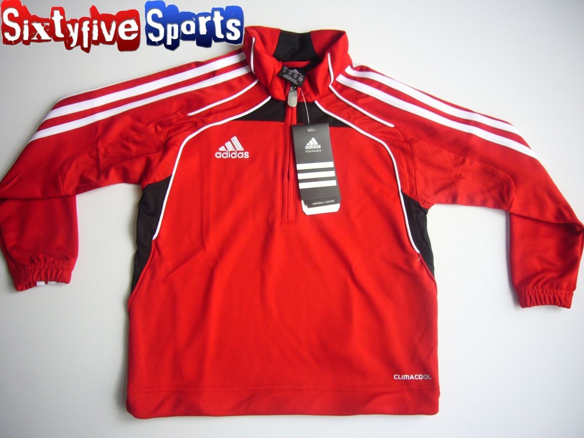 Sportjacke Fussball Kinder Rot/Schwarz Größen 140 164 NEU