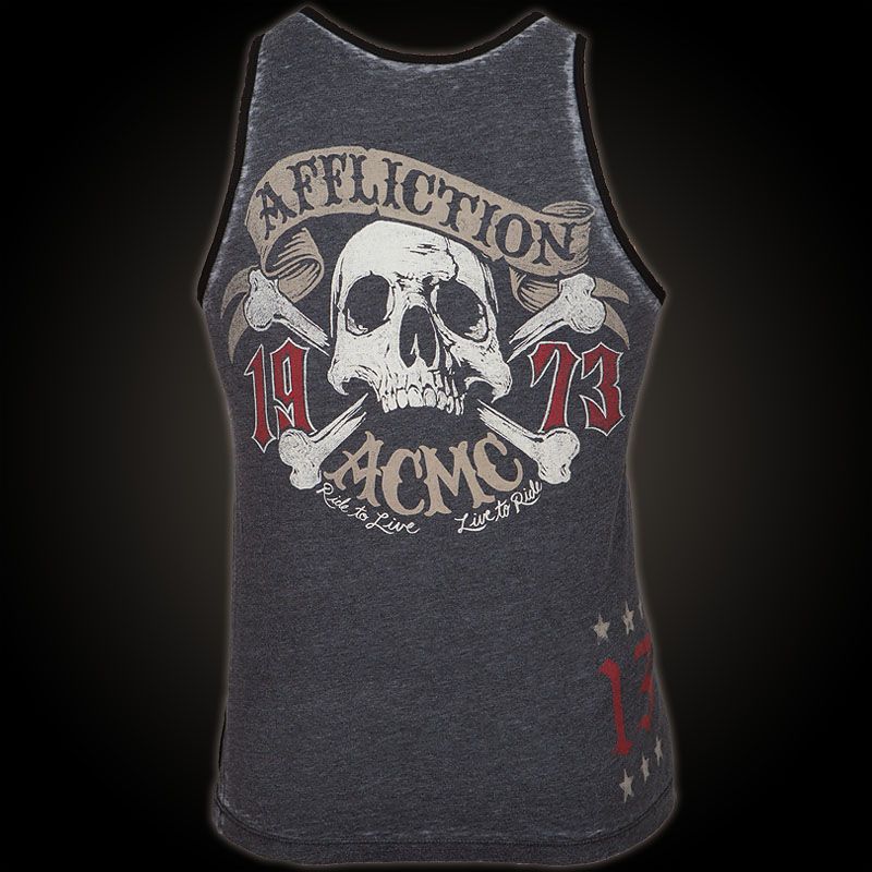 Affliction Tank Top Jolly Roger 167 SW XXL