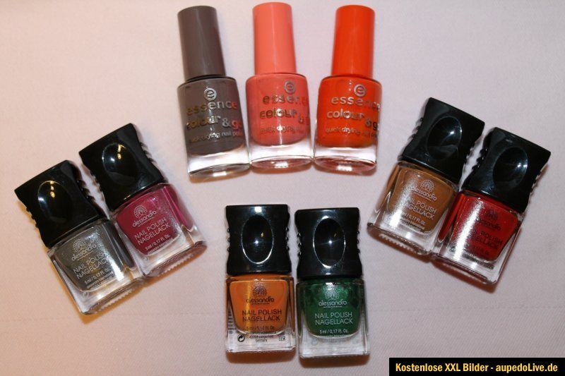 tlg. Marken Nagellack Kosmetik Set Alessandro und essence NEU