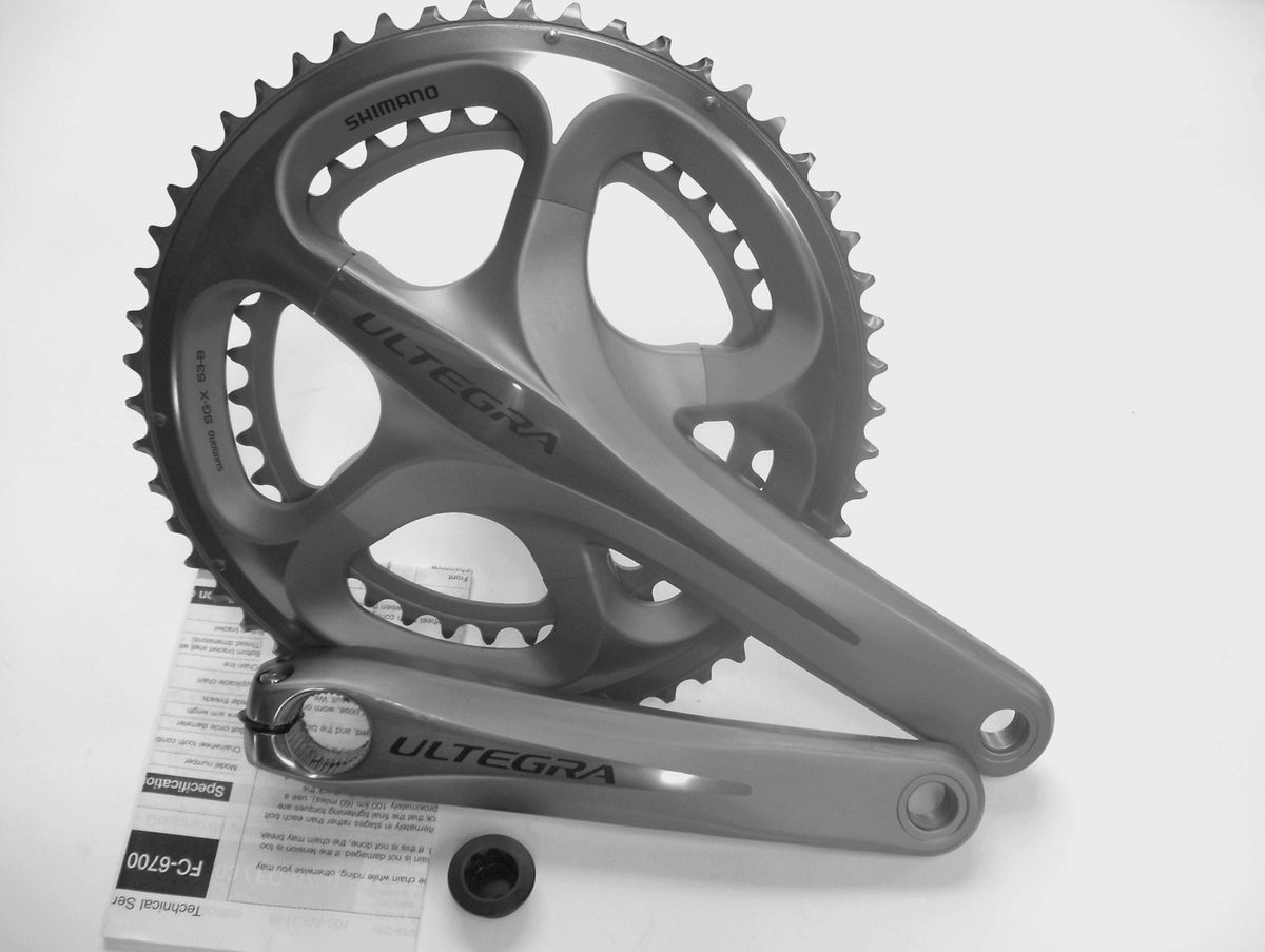 Shimano FC 6700 172 5 53 39 ULTEGRA Kurbelgarnitur ohne Innenlager