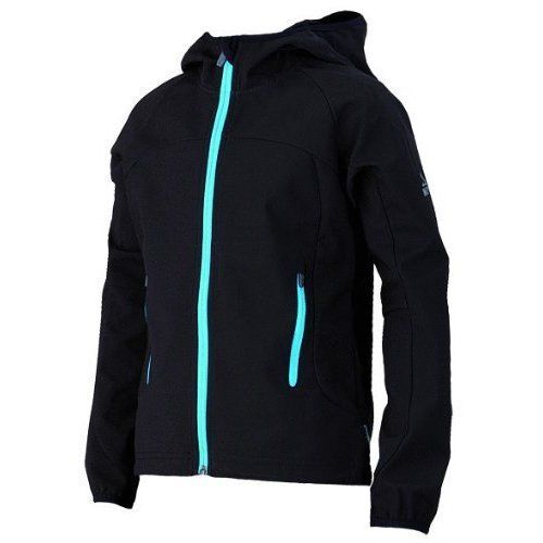 Mädchen Softshell Jacke Outdoor Jacke Elmas schwarz Gr. 92 176