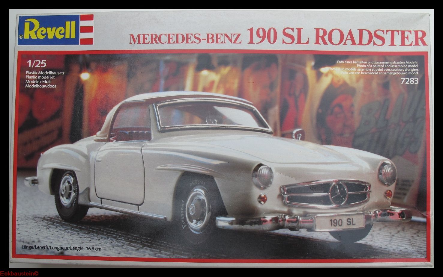 Revell 7283 124 Mercedes BEnz 190 SL Roadster