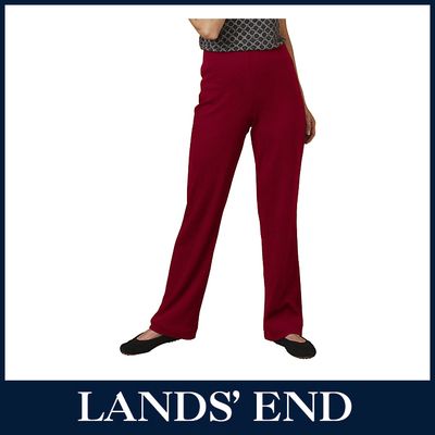 LANDS END Damen Interlock Hose Hose Baumwolle *Sale*