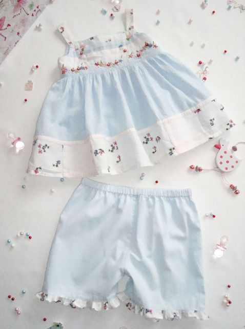 NEXT ♥ England ♥Gr.80 ♥2T Set Tunika Top Shorts ♥