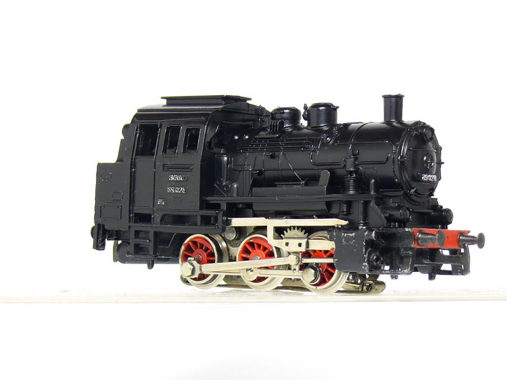 Märklin 3000 .4 , Dampflok / Tenderlok BR 89 028 der DB , sehr gut in