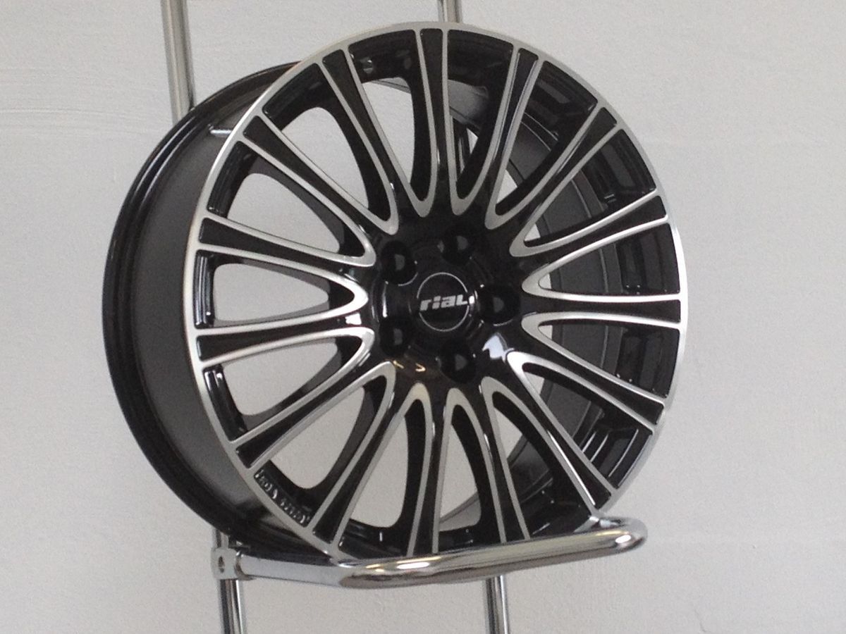 NEUE Alufelgen 8x17 ET35 Rial Ravenna 5x120 BMW 1er 182 187