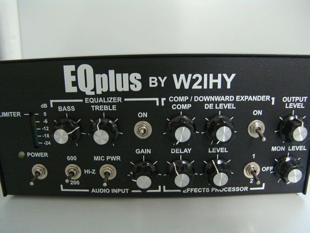 W2IHY EQplus mit 8 BAND AUDIO EQUALIZER and NOISE GATE [207]