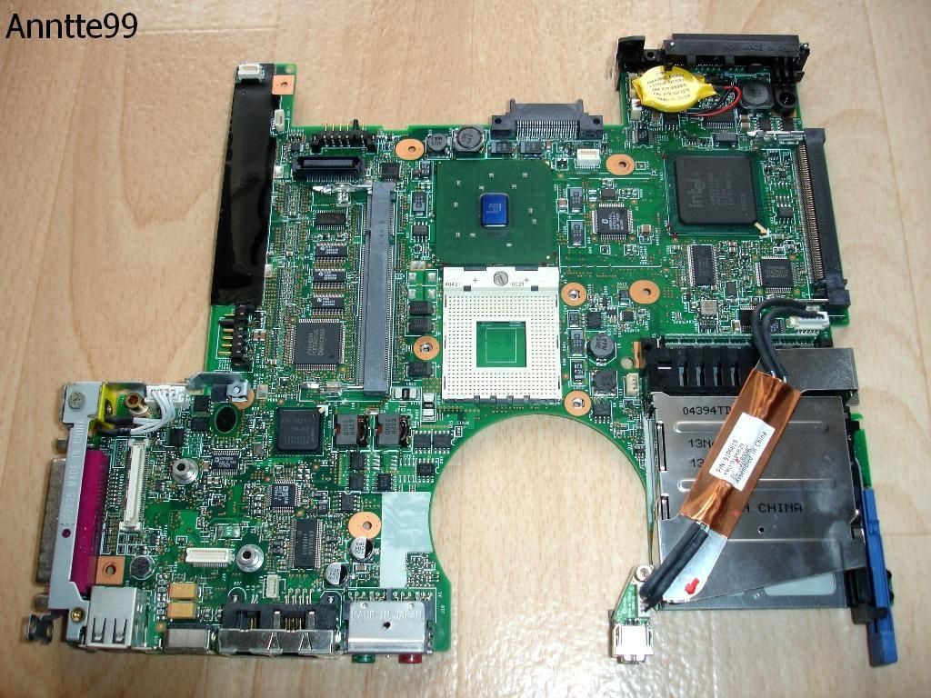 Original IBM Thinkpad R52 T43 T43p Mainboard Intel 915GM IEEE1394