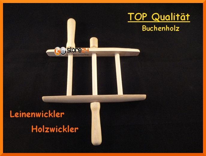 Holzwickler Leinenwickler Schnurwickler Wäscheleine Drachenschnur