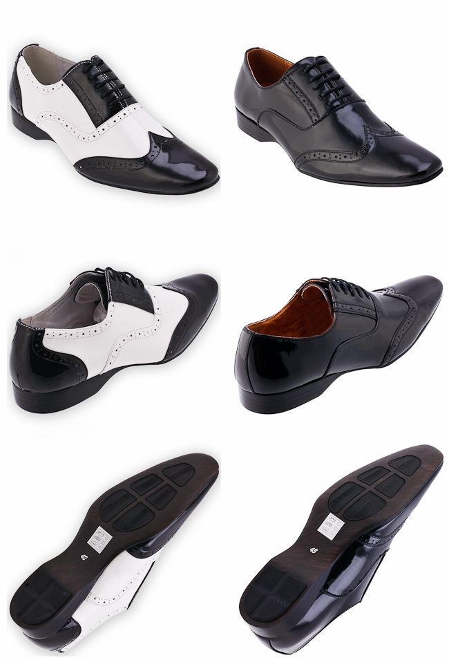 Herren Innen Leder Business Schuh NEU Design Halbschuh