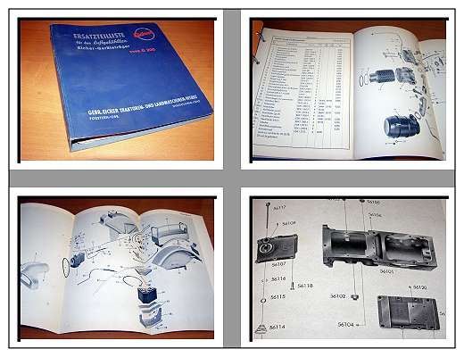 200 G200 Geräteträger Ersatzteilliste 1962 Art. 223 10 10 31771729
