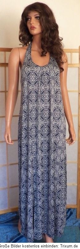 Sommer Neckholder Maxi Kleid von H&M Gr.XS/S/M/L/XL Flower