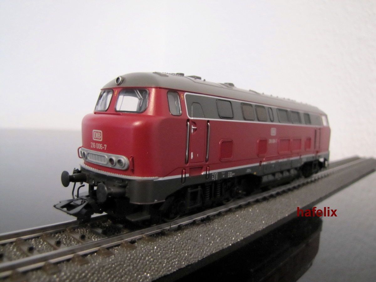 Märklin 37740 DB Diesellok BR 216 Lollo, mfx+Sound, neu/OVP