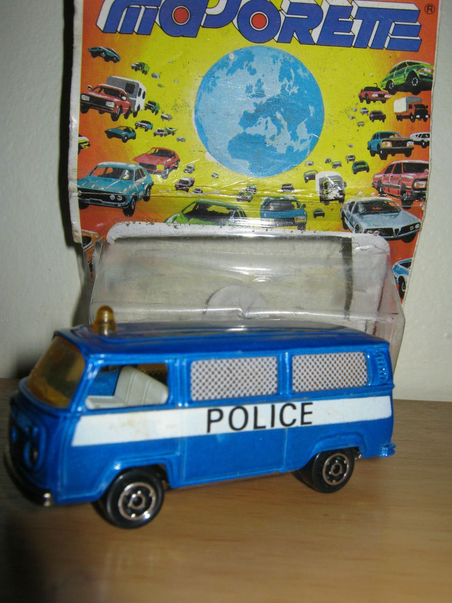 Rare Majorette 244 Fourgon Police   Model Mint Condition