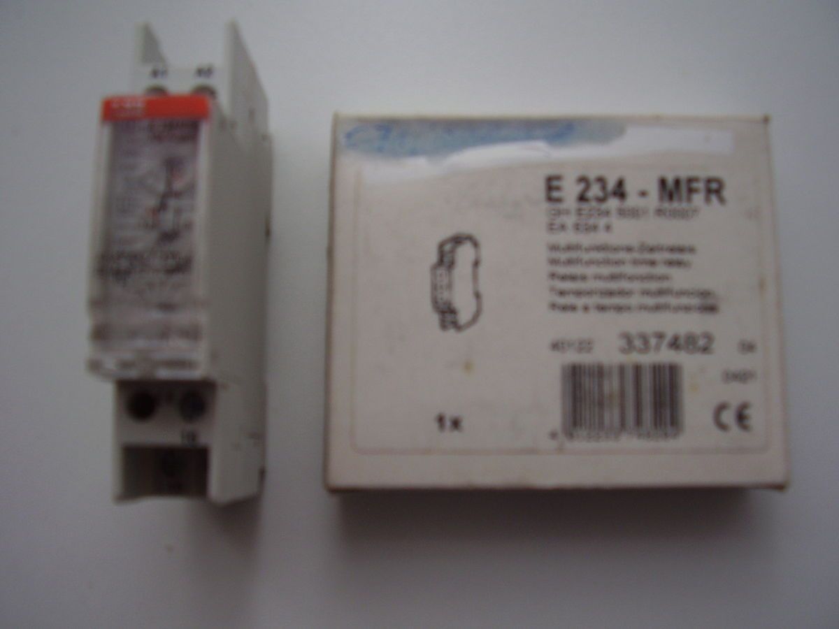 ABB Multifunktions Zeitrelais E 234  MFR   NEU/ OVP  TOP 