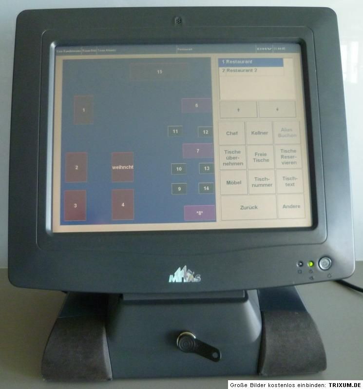 Kassensystem NOVA POS 500 Ladenkasse Touch Kasse Eucasoft Touchmonitor