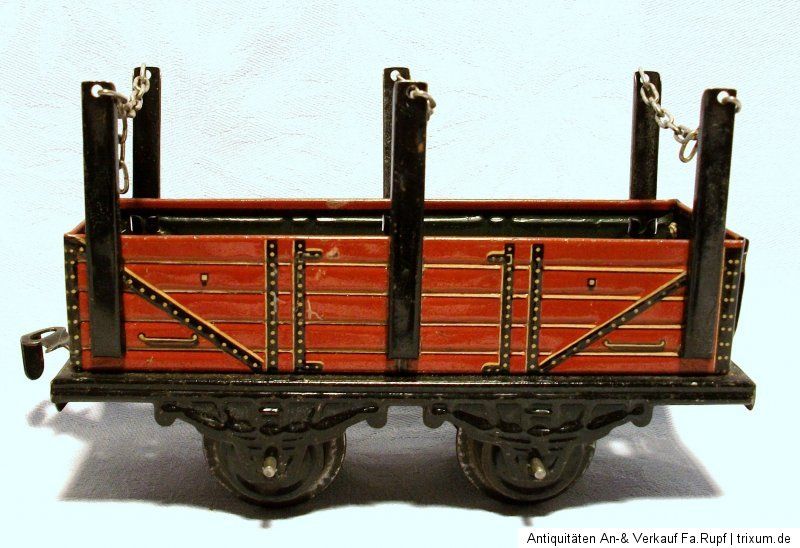 Uralt Kraus Fandor JK Co Waggon Güterwagen Spur 0 um 1920/30