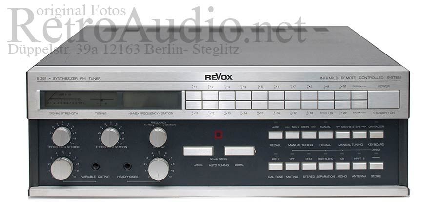 Revox B 261 Tuner