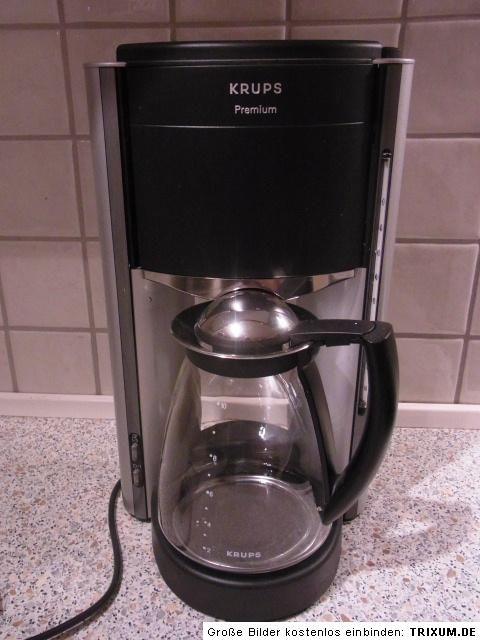 Krups 253 Premium Kaffeemaschine    Silber/Anthrazit   , TOPP