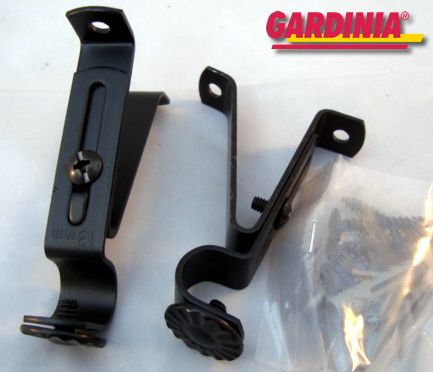 2x Gardinenstange Träger 14mm Halter Vorhangstange NEU