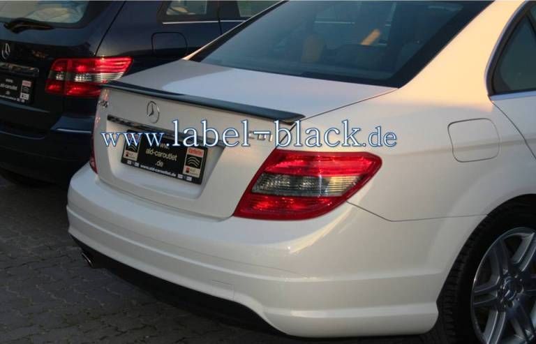 Mercedes Benz W204 C Klasse Carbon Spoiler Karbonlippe AMG