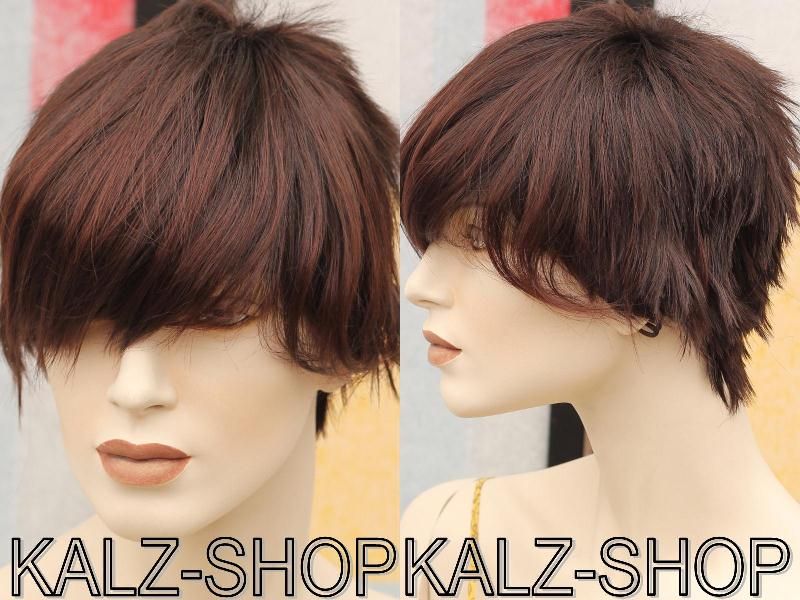 Wigs Neu Zweithaar Perücke PK 274 03 EMO COSPLAY PUNK GOTHIC