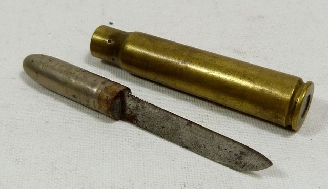 Wk Kriegsandenken Patrone Patronenhülse Brieföffner Messer