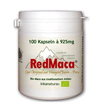 MACA KAPSELN 100 (BIO RED MACA®) à 925mg Inkanatura ®