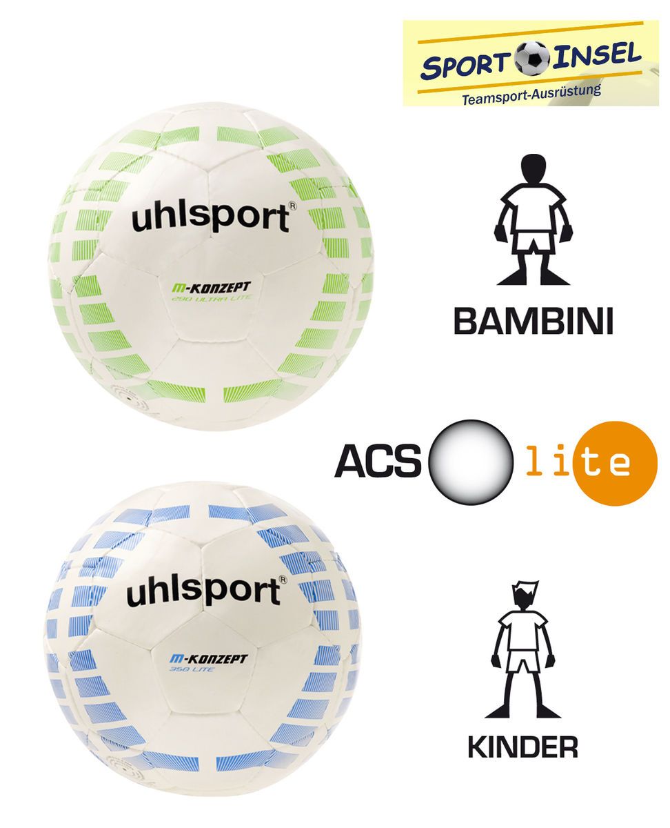 Uhlsport Fussball   M Konzept LITE   Jugendfussball 350g