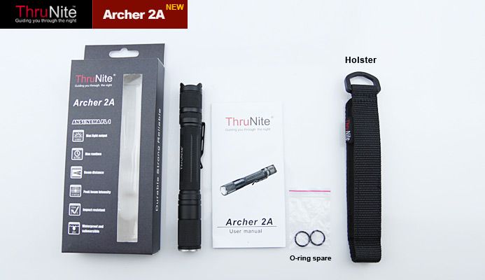 ThruNite Archer 2A Lampe Taschenlampe Handlampe CREE XP G2 LED