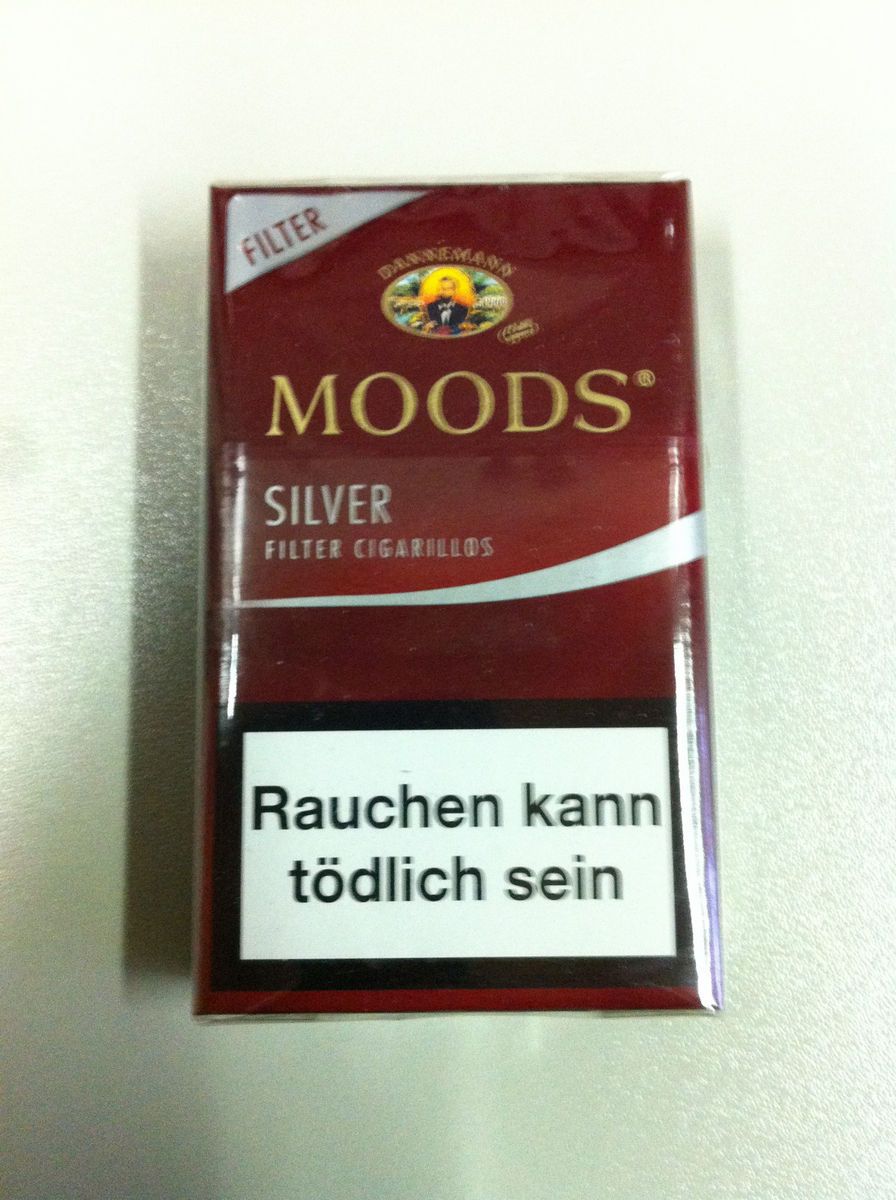 Dannemann Moods Silver Filter 12 St/Pck(0,291€=1St)