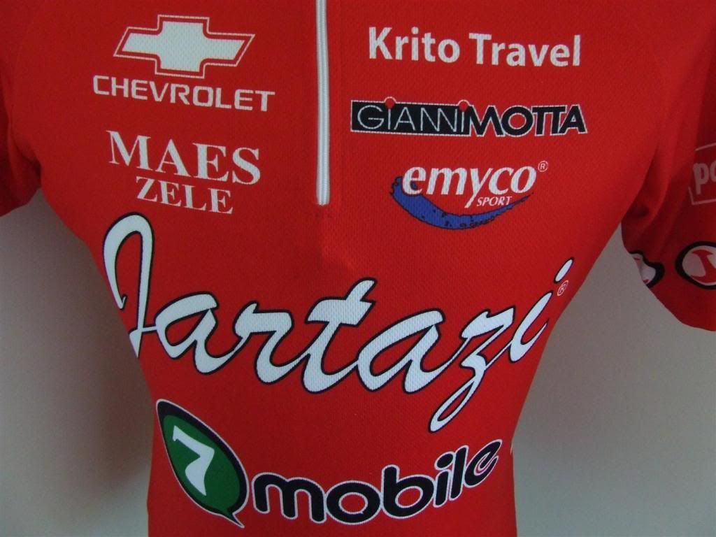 RAD Trikot Jartazi 2007 (M) Belgien Vareuse Cycling Shirt Jersey