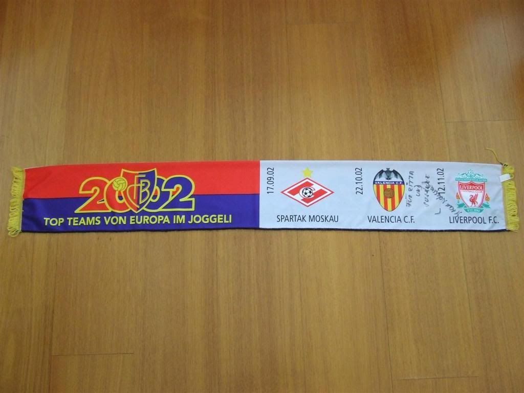 Scarve Basel Spartak Moscow Valencia Liverpool Champions League 2011