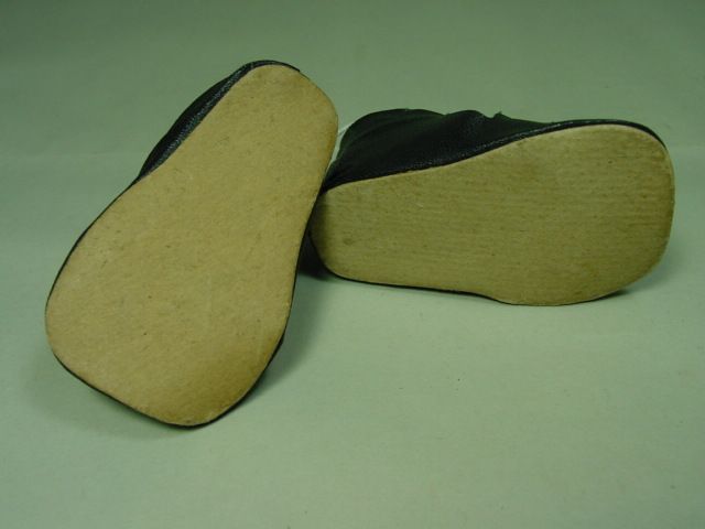 PK310/ Alte Puppenschuhe ca. 9,0 cm. ca.1930/40