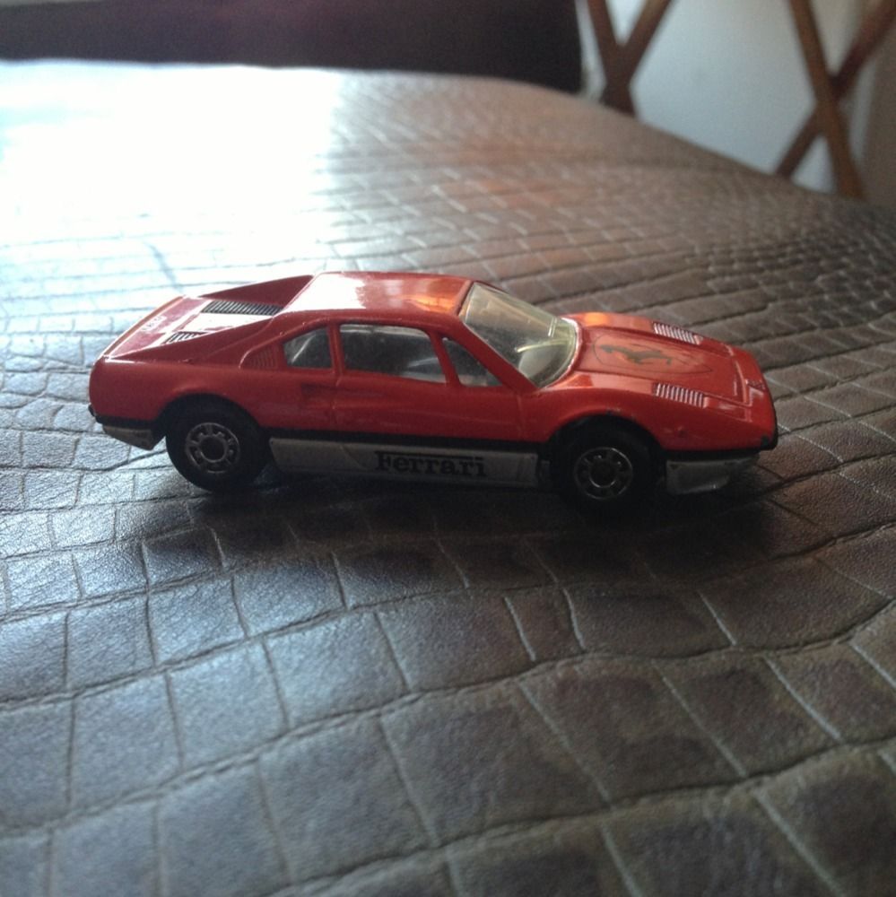 Vintage Diecast Red Ferrari #70 308 Matchbox Toy 1981 made in Macau