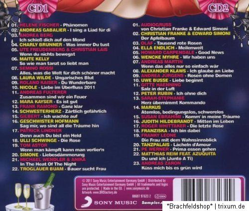 Bääärenstark 2012 Die Erste Doppel CD Helene Fischer, Pe Werner