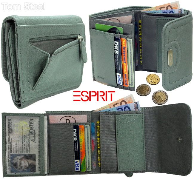 ESPRIT, Geldboerse, Brieftasche, Portmonee, Geldbeutel, Geldtasche