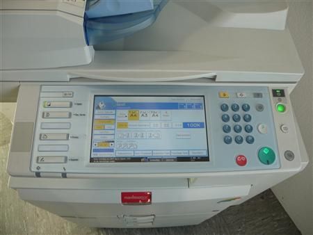 Ricoh MPC2500 / MPC 2500 label Nashuatec Farbkopierer