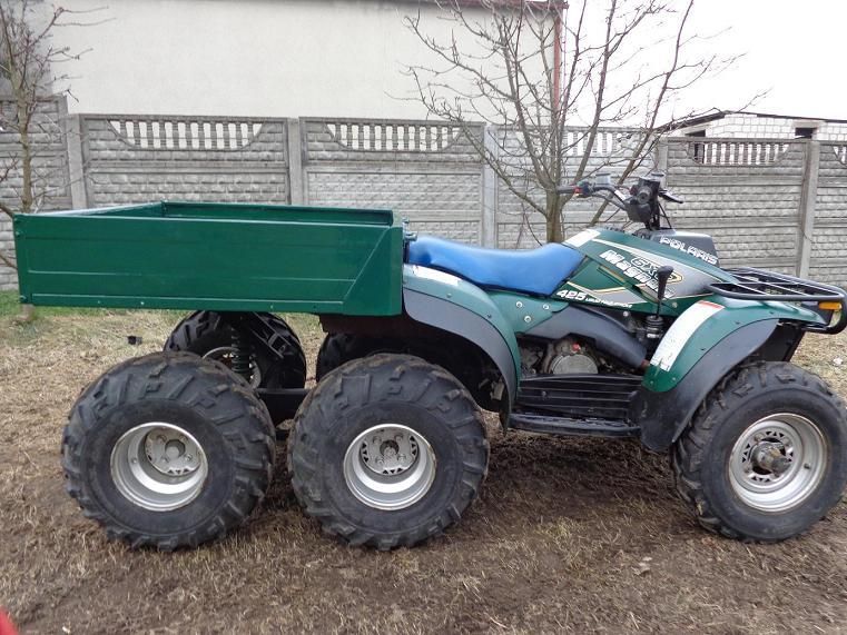 Polaris Magnum 6x6 425 quad atv kipper buggy