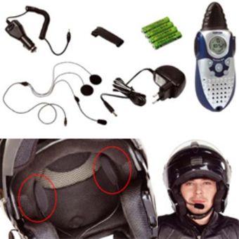 WALKIE TALKIE 2x BUNDLE BIKER MOTORRAD PMR 5KM UCOM6800