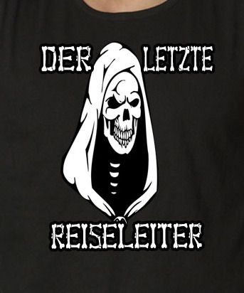 Muskel Shirt Punk Gothic Letzter Reiseleiter S XXL56