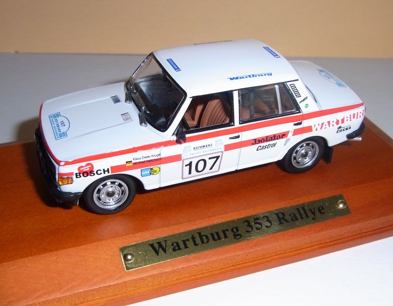 WARTBURG 353 WR RALLYE 1979   NEU OVP   ATLAS 143   Melkus Trabant