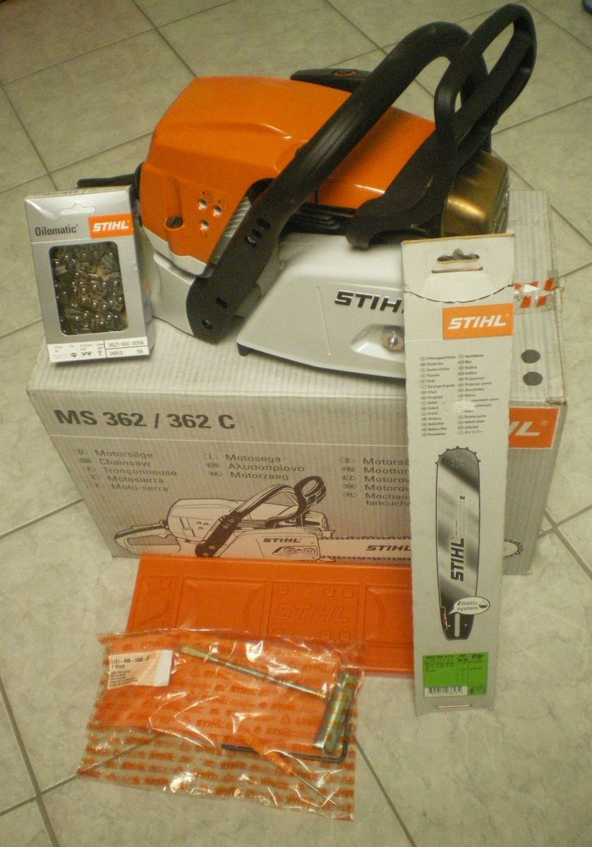 Neue Stihl MS 362 KettensägeTOP