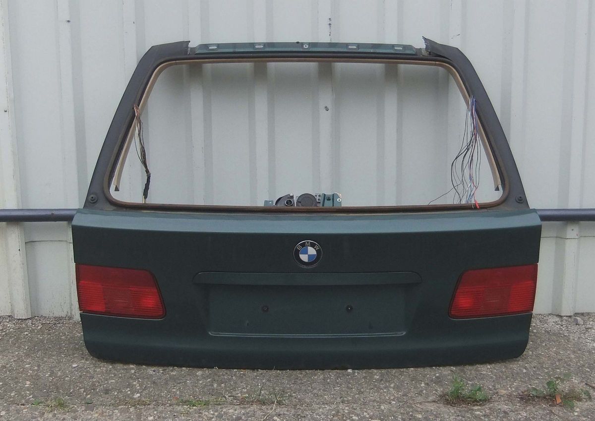 BMW E39 5er Heckklappe Kofferraumhaube grün metallic 356/6