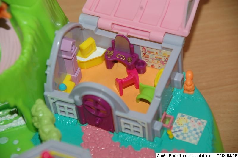 Polly Pocket Mini ♥ Zauberwald mit Magnet Puppe♥