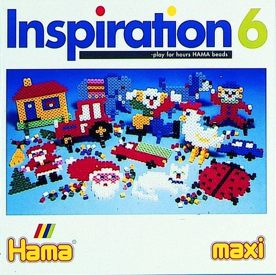 Hama Bügelperlen Vorlagen Heft Inspiration Nr. 6 MAXI